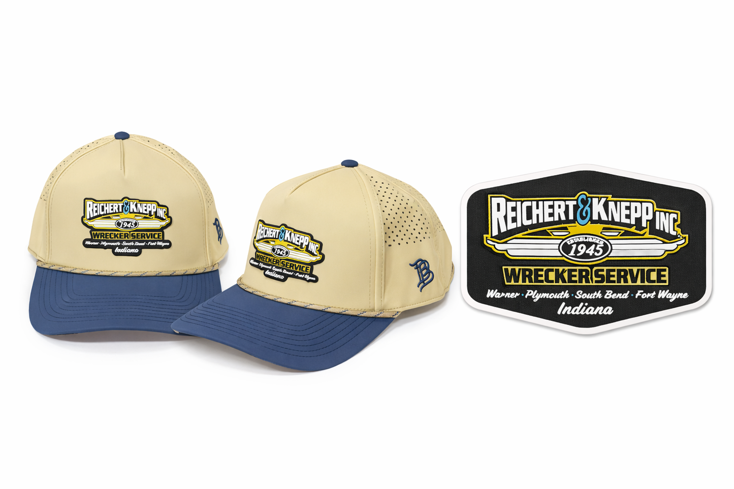 Branded Bills Performance hat Tan/blue