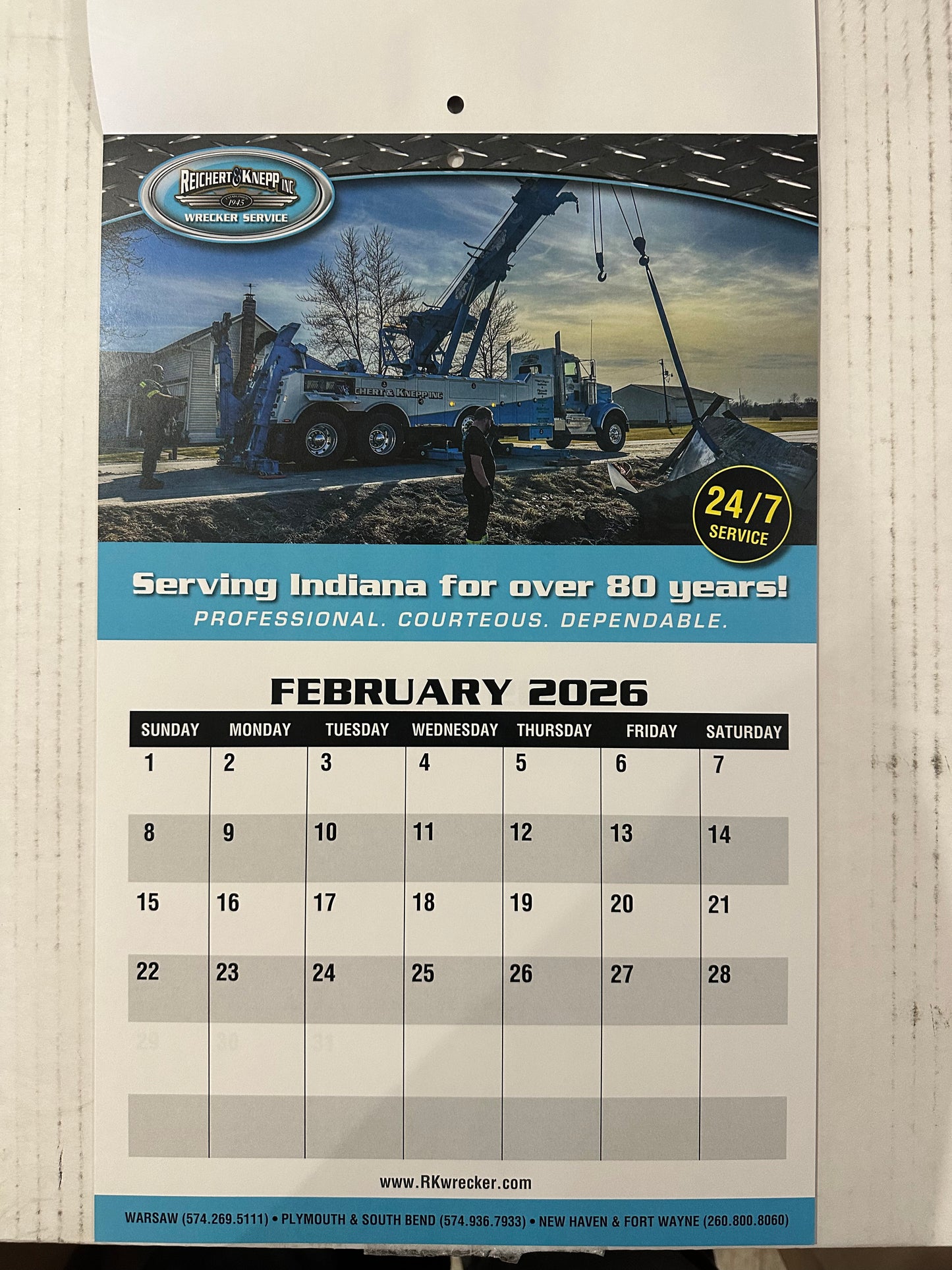 2026 Reichert & Knepp Calendar