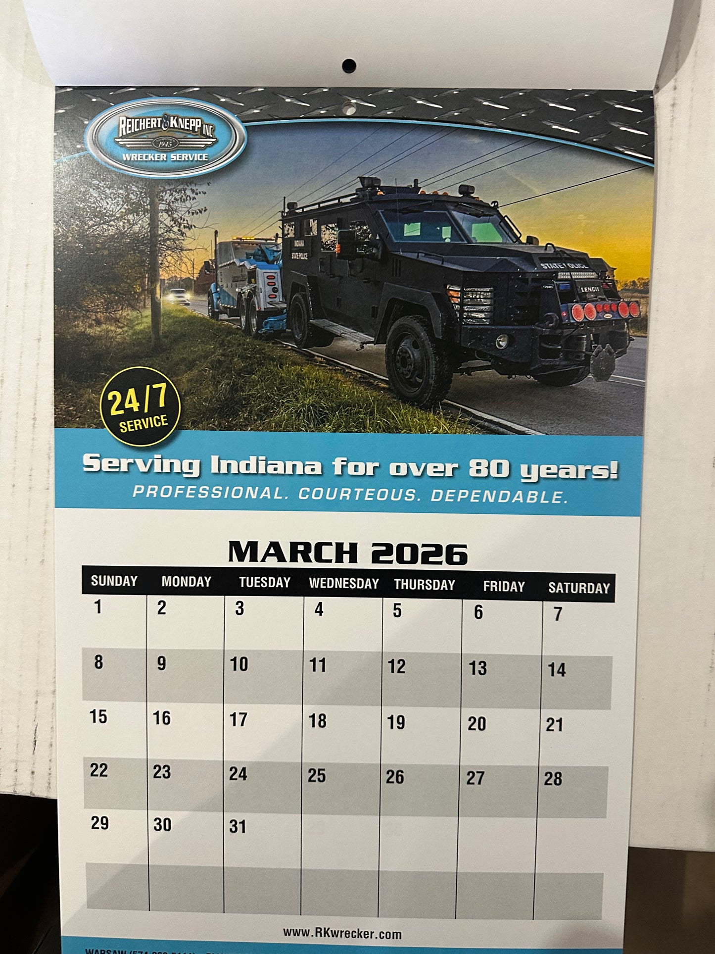 2026 Reichert & Knepp Calendar