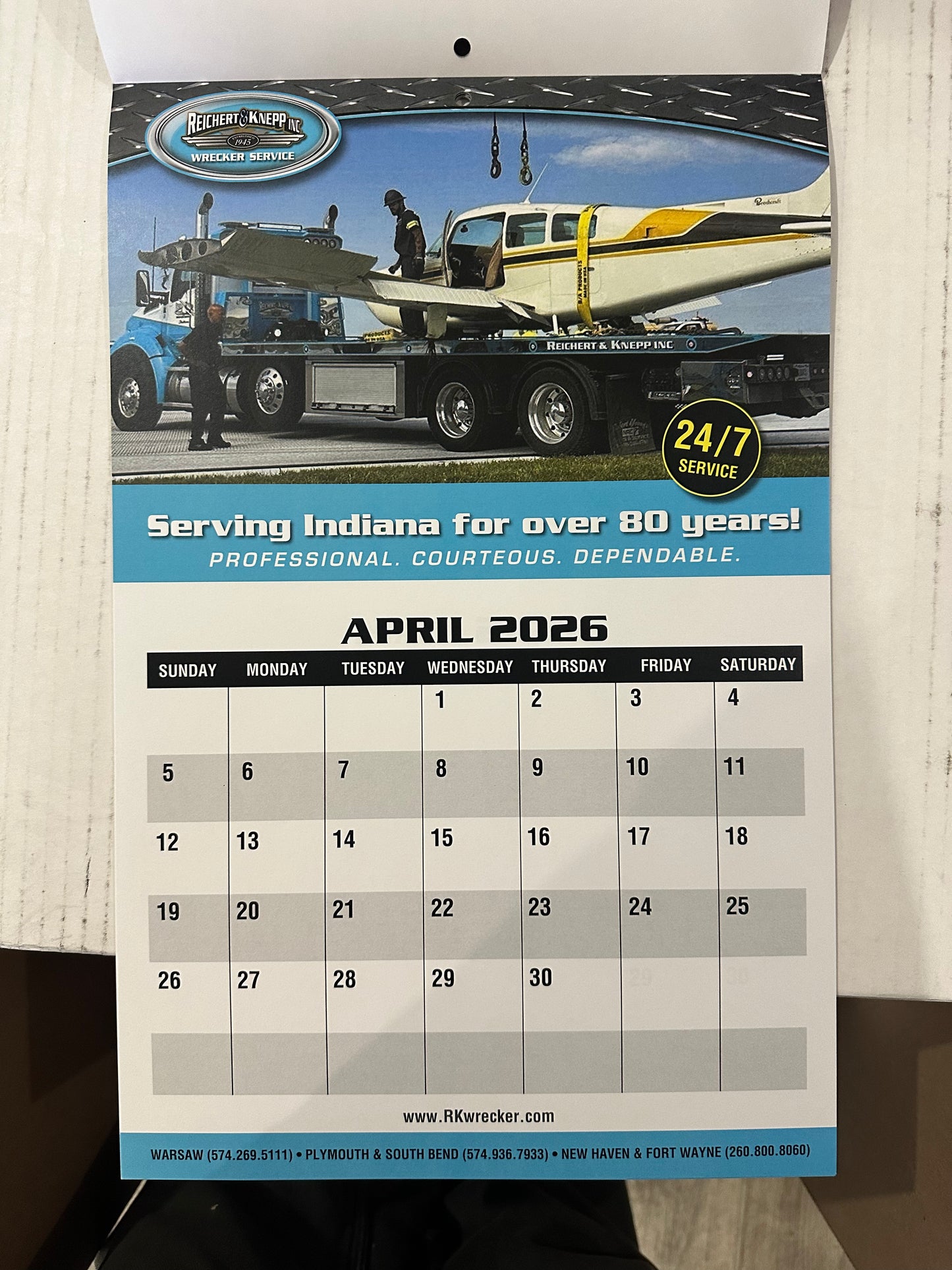 2026 Reichert & Knepp Calendar