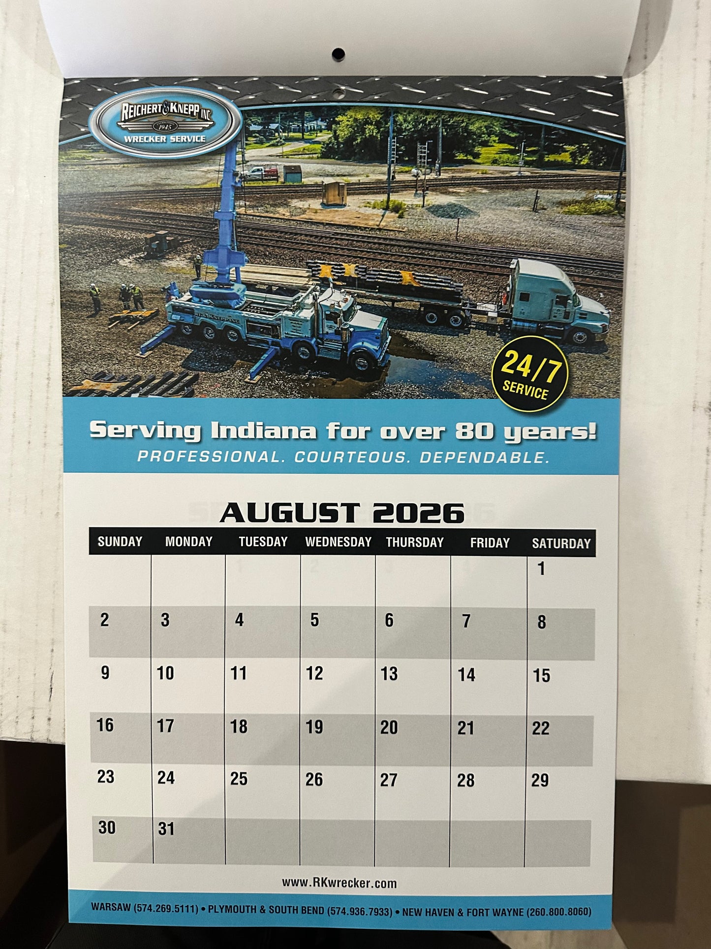 2026 Reichert & Knepp Calendar