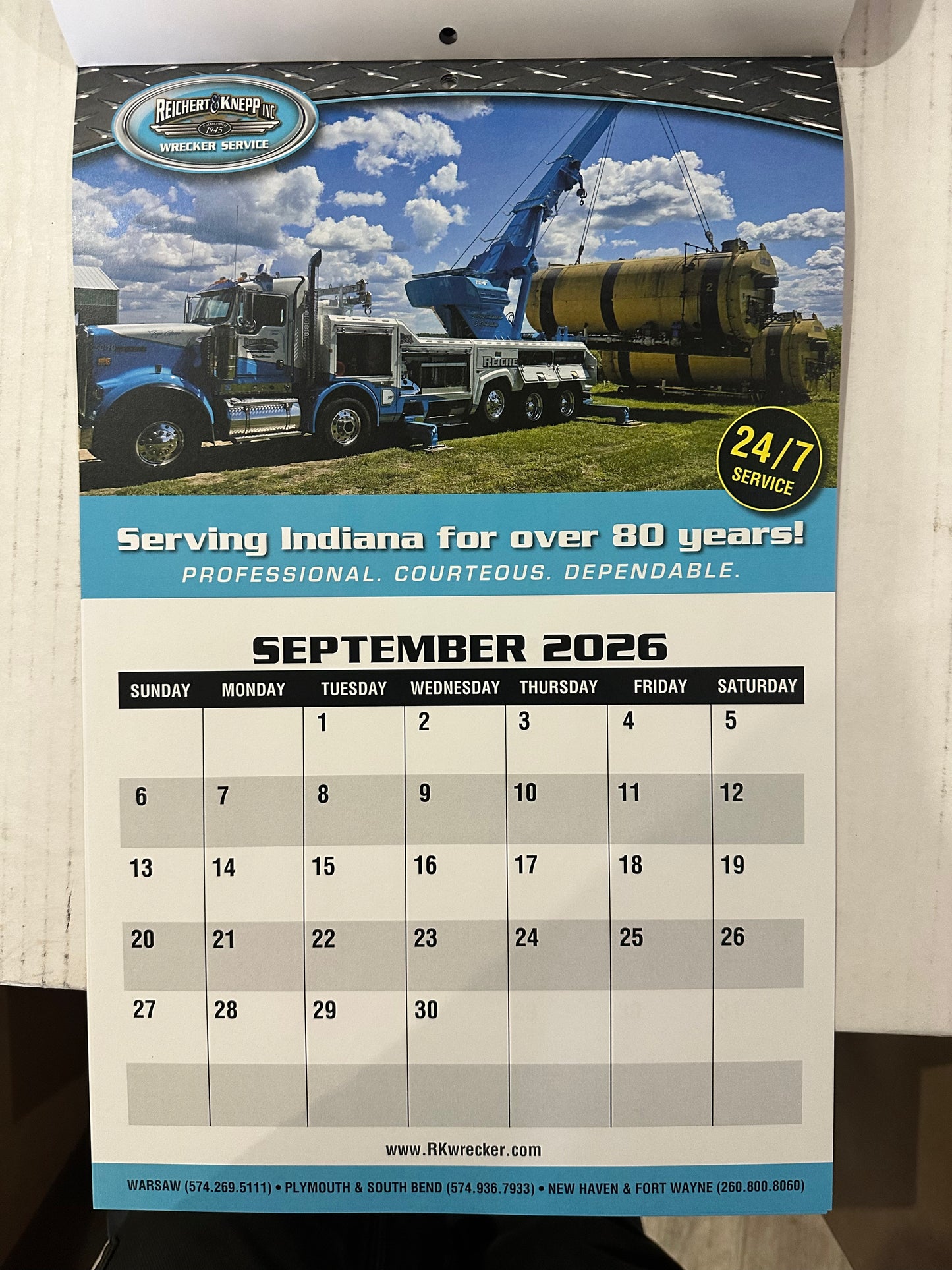 2026 Reichert & Knepp Calendar