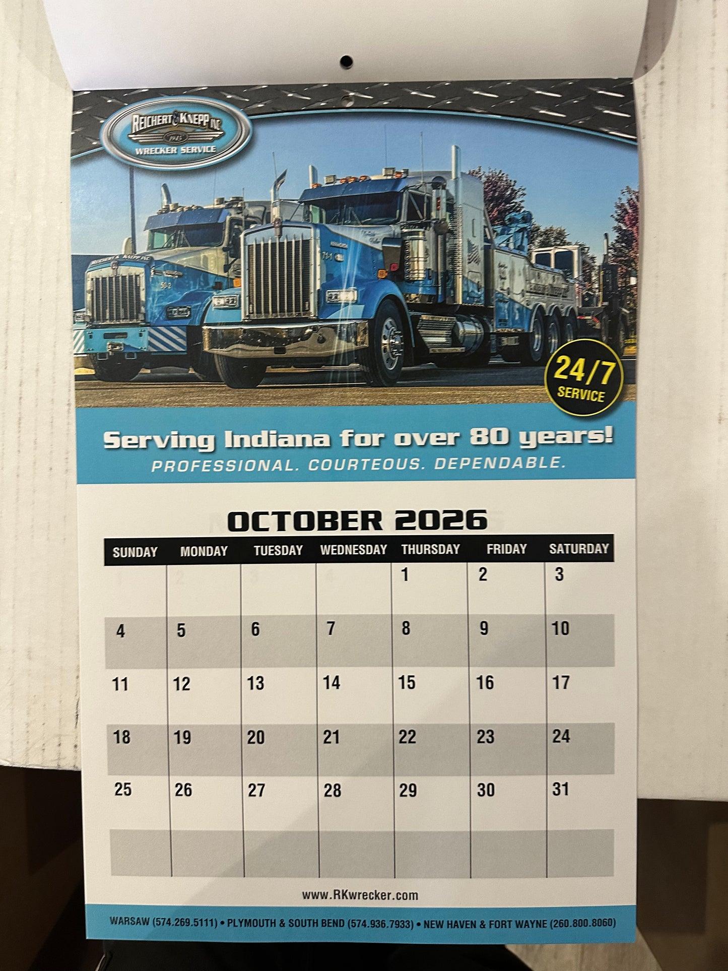 2026 Reichert & Knepp Calendar